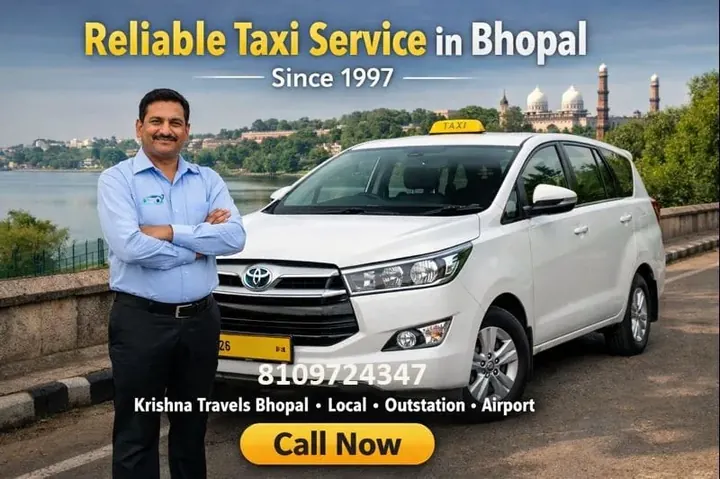 Taxi Service in Ayodhya Bypass, Bhopal – taxi service in Ayodhya Bypass, Bhopal by Krishna Travels